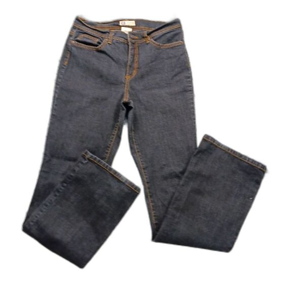 Faded Glory Womans 8 Tall Stretch Bootcut Black Jeans. 5 Pockets. - Picture 1 of 12